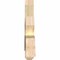 Ekena Millwork Alberta Rough Sawn Timber Gable Bracket, Douglas Fir, 60"W x 25"H x 4"D x 6"F, 10/12 Pitch GBW060X25X0406ALB00RDF - alternate 2